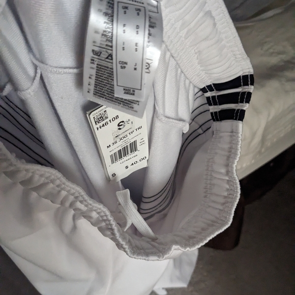 Adidas white long pants - Picture 5 of 6